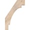 Ekena Millwork 3 1/2"W x 16"D x 24"H Merced Smooth Knee Brace, Douglas Fir BRC04X16X24MRC00SDF - alternate 4